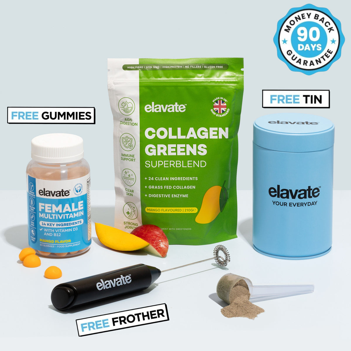 Collagen Greens Superblend + FREE Gifts (Worth £65)